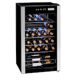 Cuisinart 34-Bottle Wine Fridge, 3.5-cu.ft. Front_Angled_Right