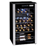 Cuisinart 34-Bottle Wine Fridge, 3.5-cu.ft. Front_Angled_Right
