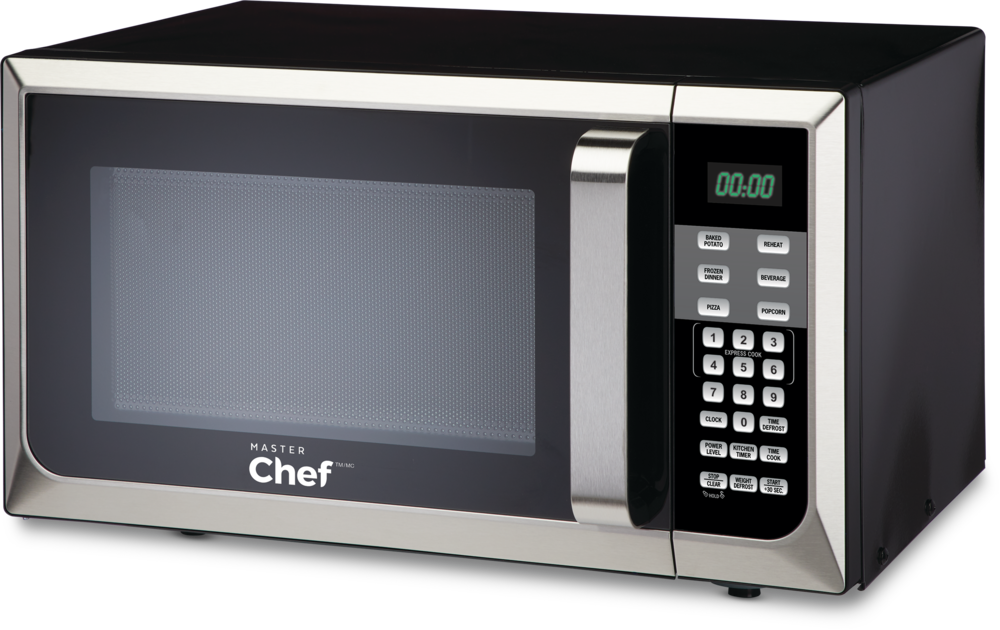 magic chef 1.1 cf countertop microwave stainless