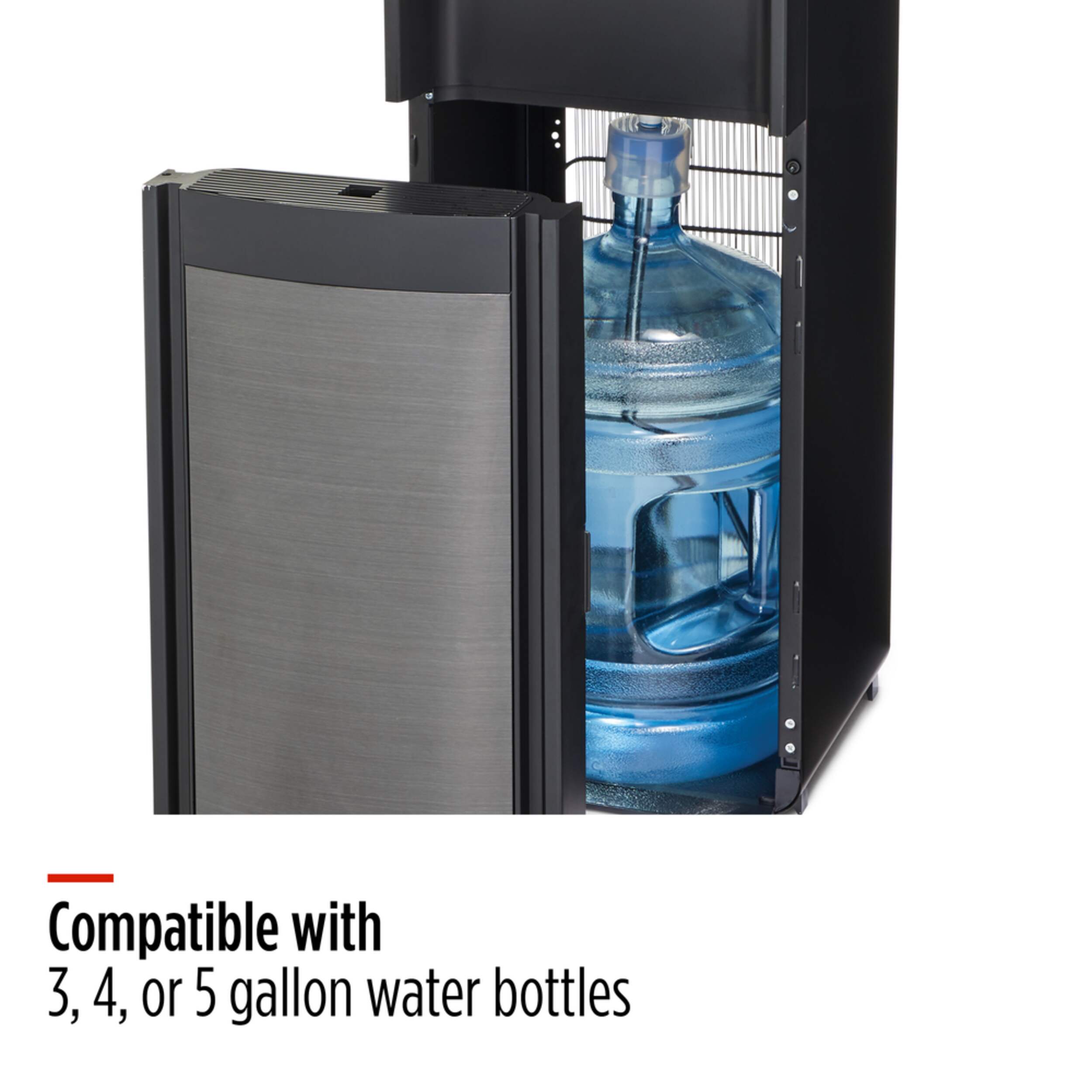 Master Chef Water Cooler Replacement Parts MASTER Chef Bottom Load Water Cooler/Dispenser, 3 Temperatures, Matte