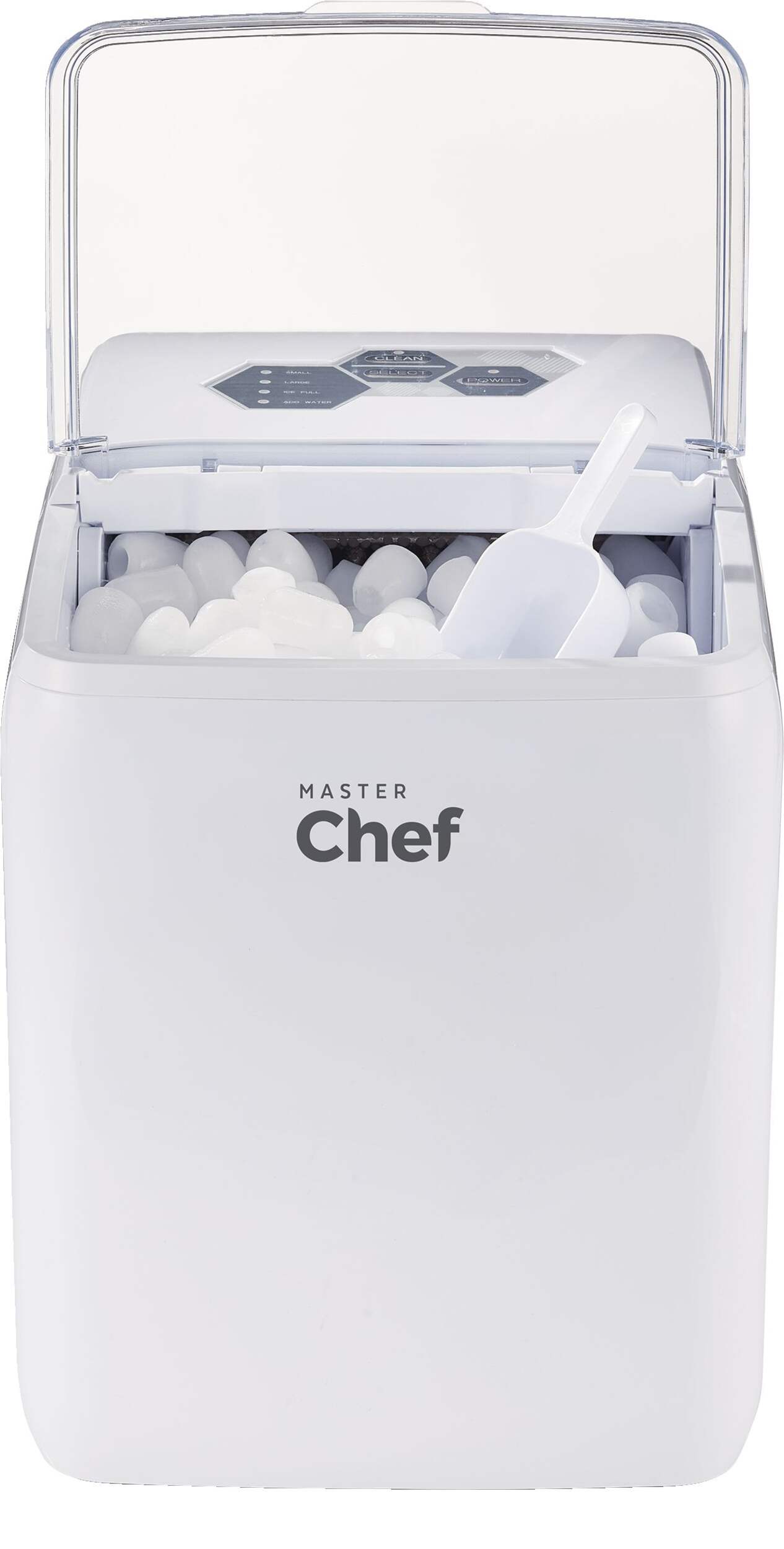 MASTER Chef Portable Compact Ice Maker, 44 lbs of Ice Per Day, Ready in