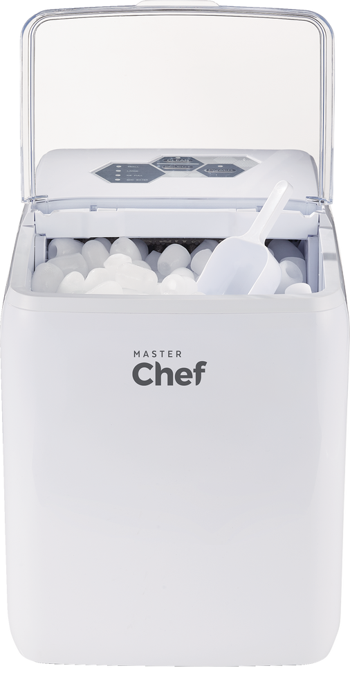 MASTER Chef Portable Compact Ice Maker, 44 lbs of Ice Per Day, Ready in