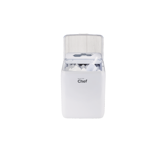 MASTER Chef Portable Compact Ice Maker, 44 lbs of Ice Per Day, Ready in
