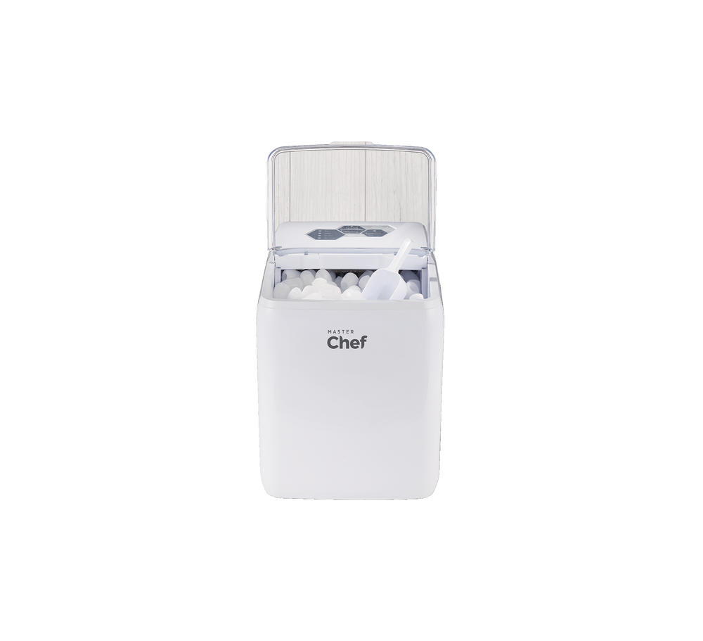 MASTER Chef Portable Compact Ice Maker, 44 lbs of Ice Per Day, Ready in