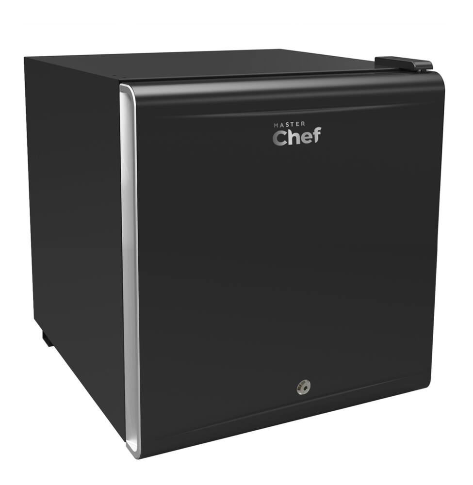 dorm fridge with lock