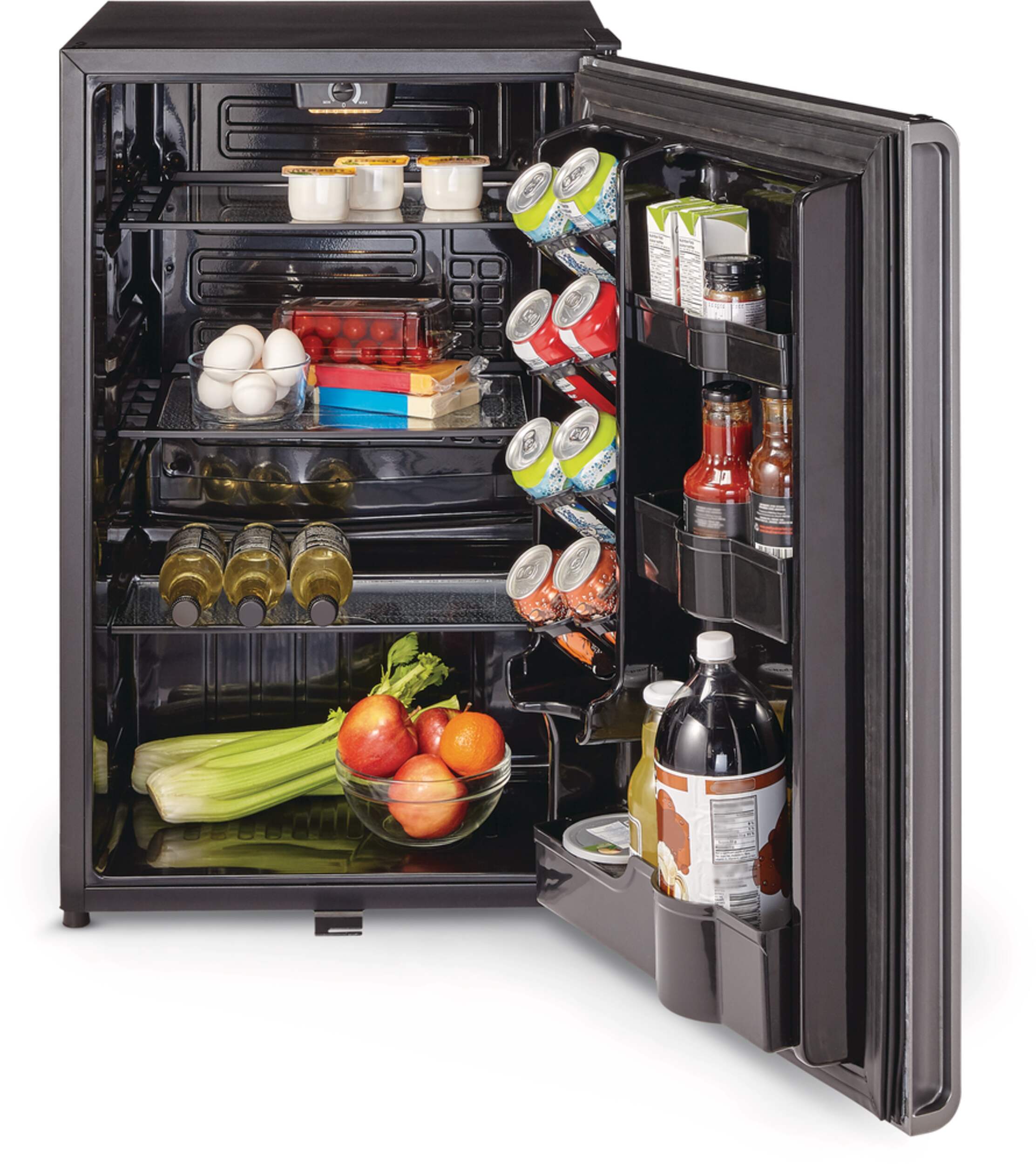 MASTER Chef Energy Star Compact Refrigerator with CanStor Beverage