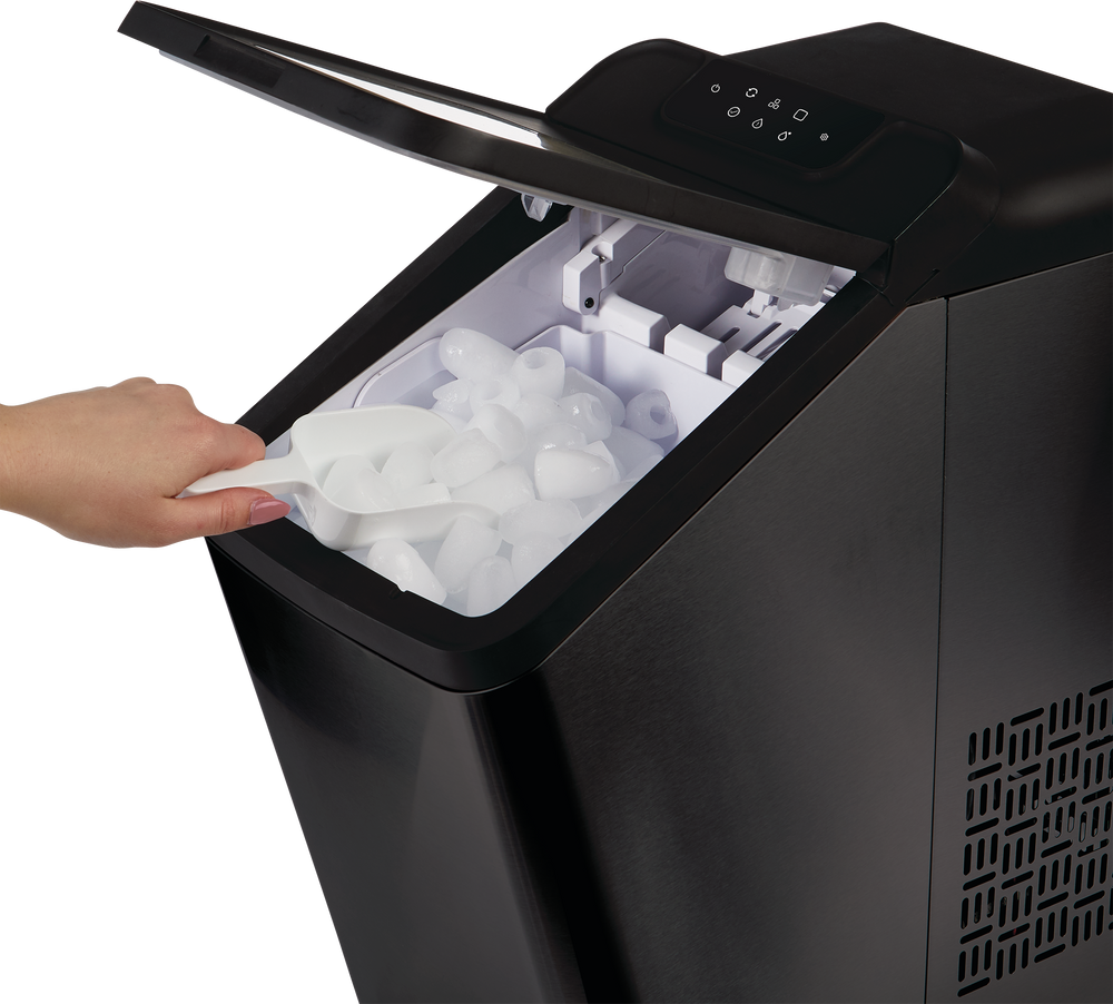 Machine à glaçons compacte portative PADERNO, 33 lb de glace par jour, prête en 9 min, 2,8 L