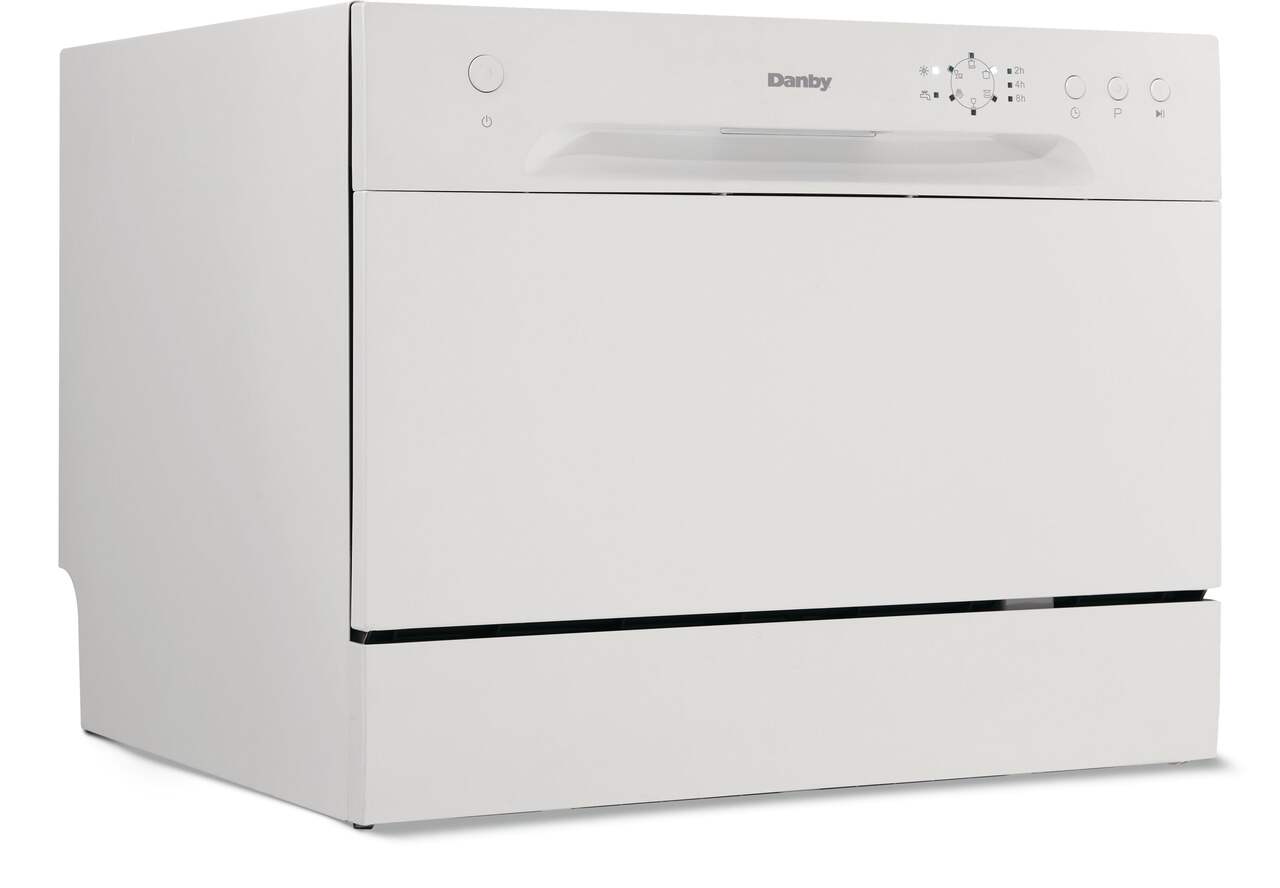  Danby DDW631SDB Countertop Dishwasher with 6 place Settings and  Silverware Basket, LED Display, Energy Star : Appliances