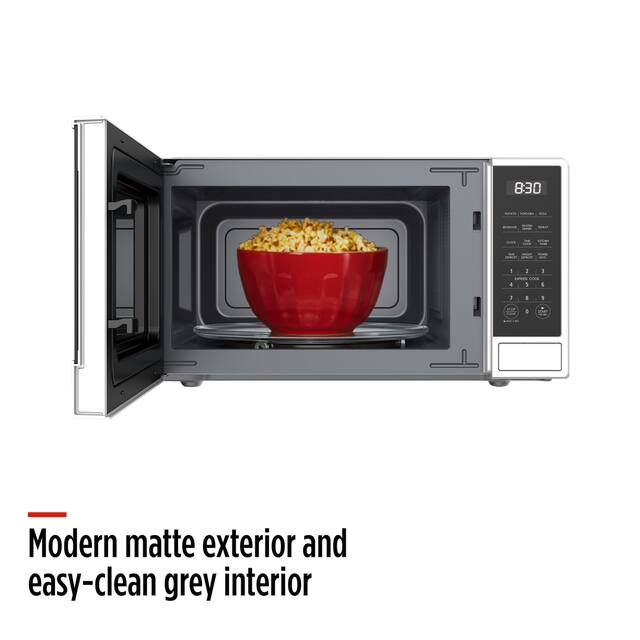 MASTER Chef Countertop Microwave, 1.1-cu.ft., Matte White | Canadian Tire