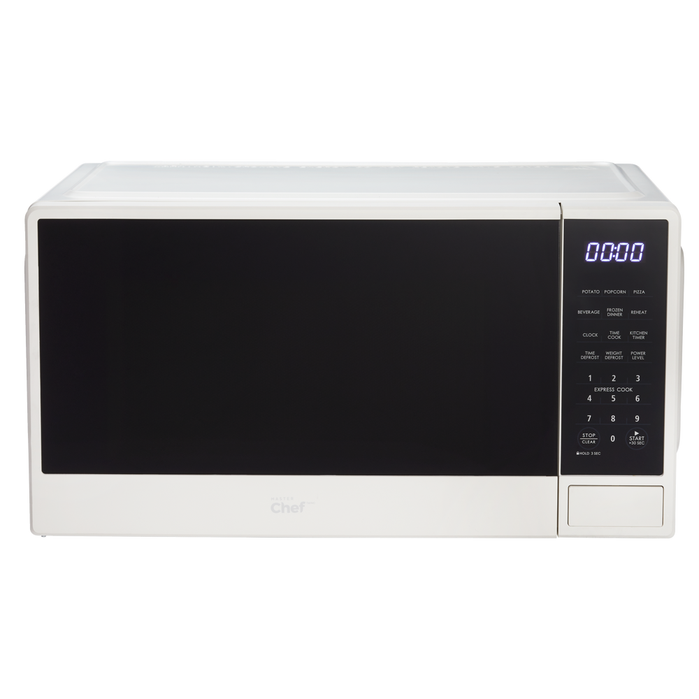 MASTER Chef Countertop Microwave, 1.1cu.ft., Matte White Canadian Tire