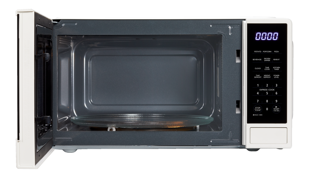 MASTER Chef Countertop Microwave, 1.1cu.ft., Matte White Canadian Tire