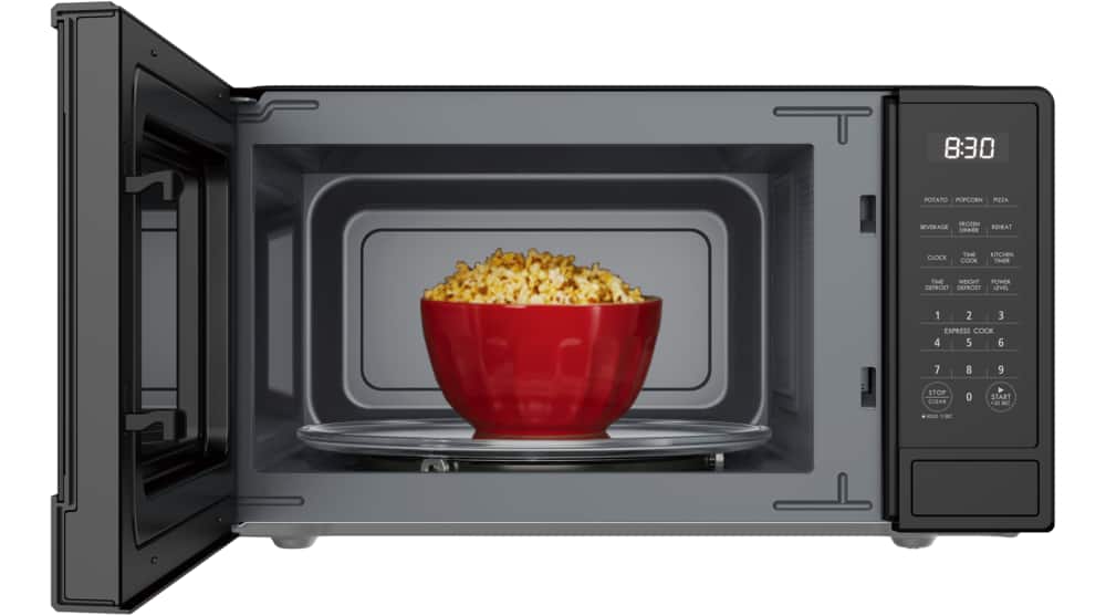 High Speed Convection Microwave with Drop Down Door Countertop-Black. 5 Ovens in 1 Master Chef 