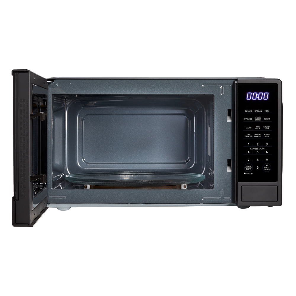 black matte microwave