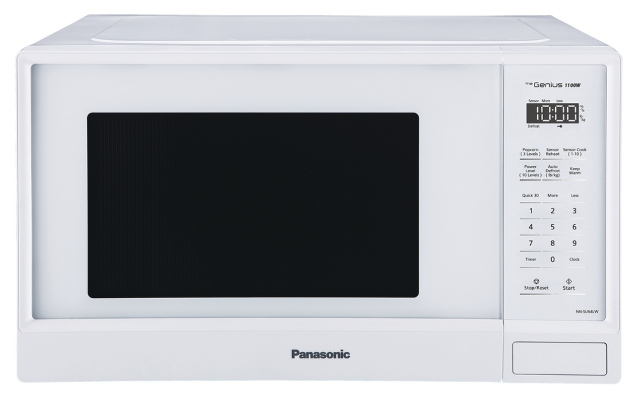 Panasonic NN-SU64LW Countertop Microwave Genius Sensor Cooking