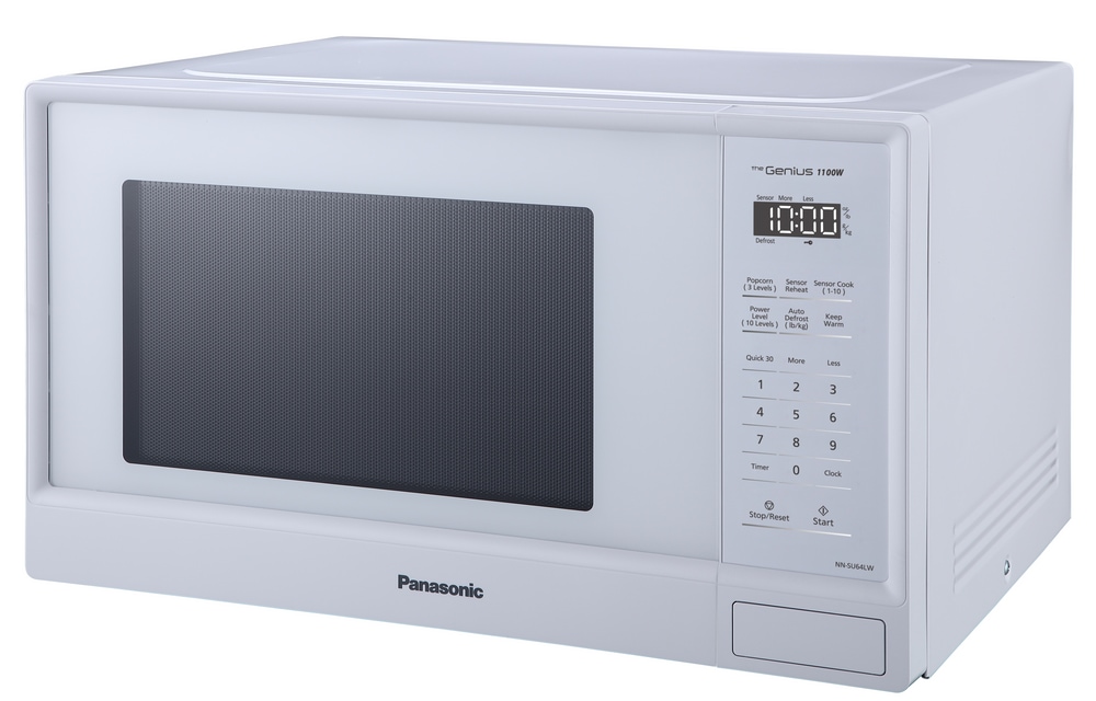 Panasonic NNSU64LW Countertop Microwave Genius Sensor Cooking, 1.3cu