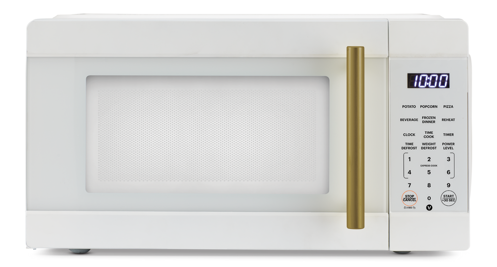 Vida by PADERNO Microwave Oven, White/Gold, 1.1cuft Canadian Tire