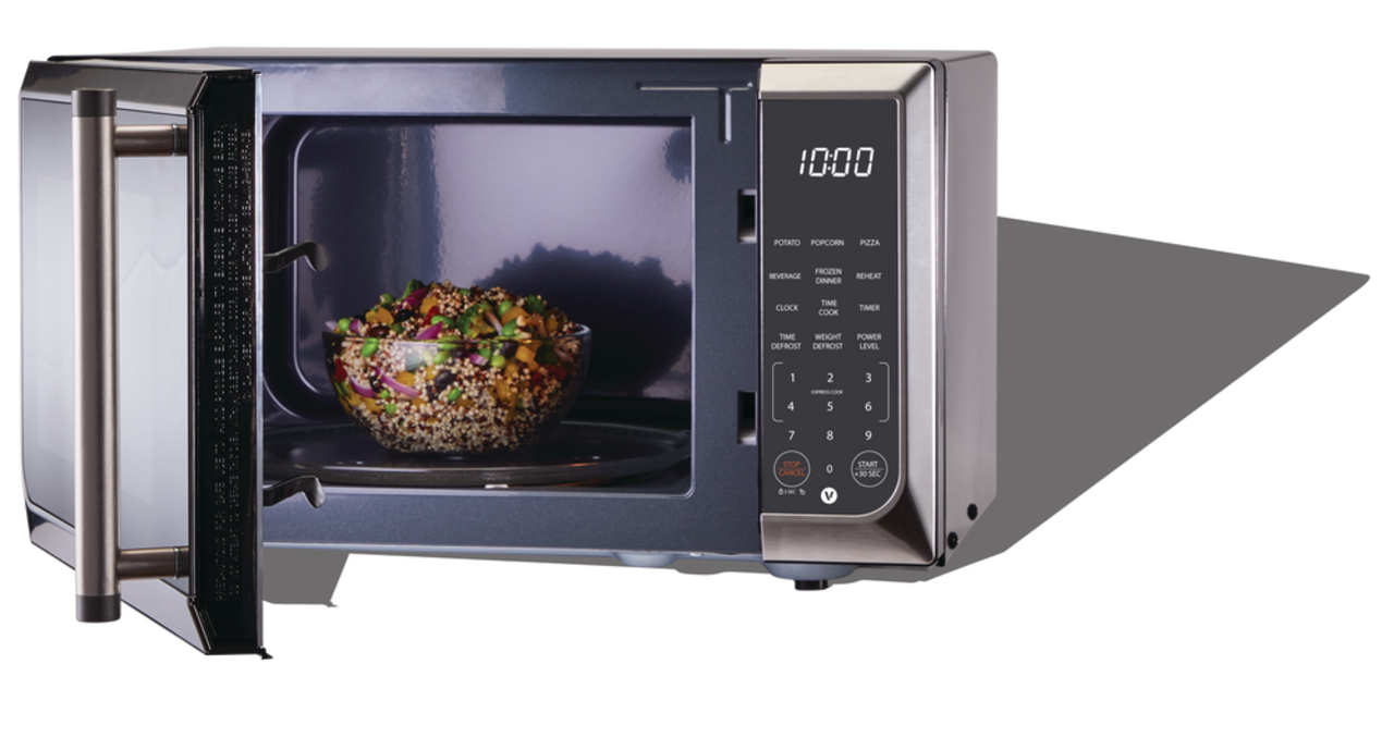 0.9-cu. ft. Stainless Steel Microwave Oven – Vida by PADERNO