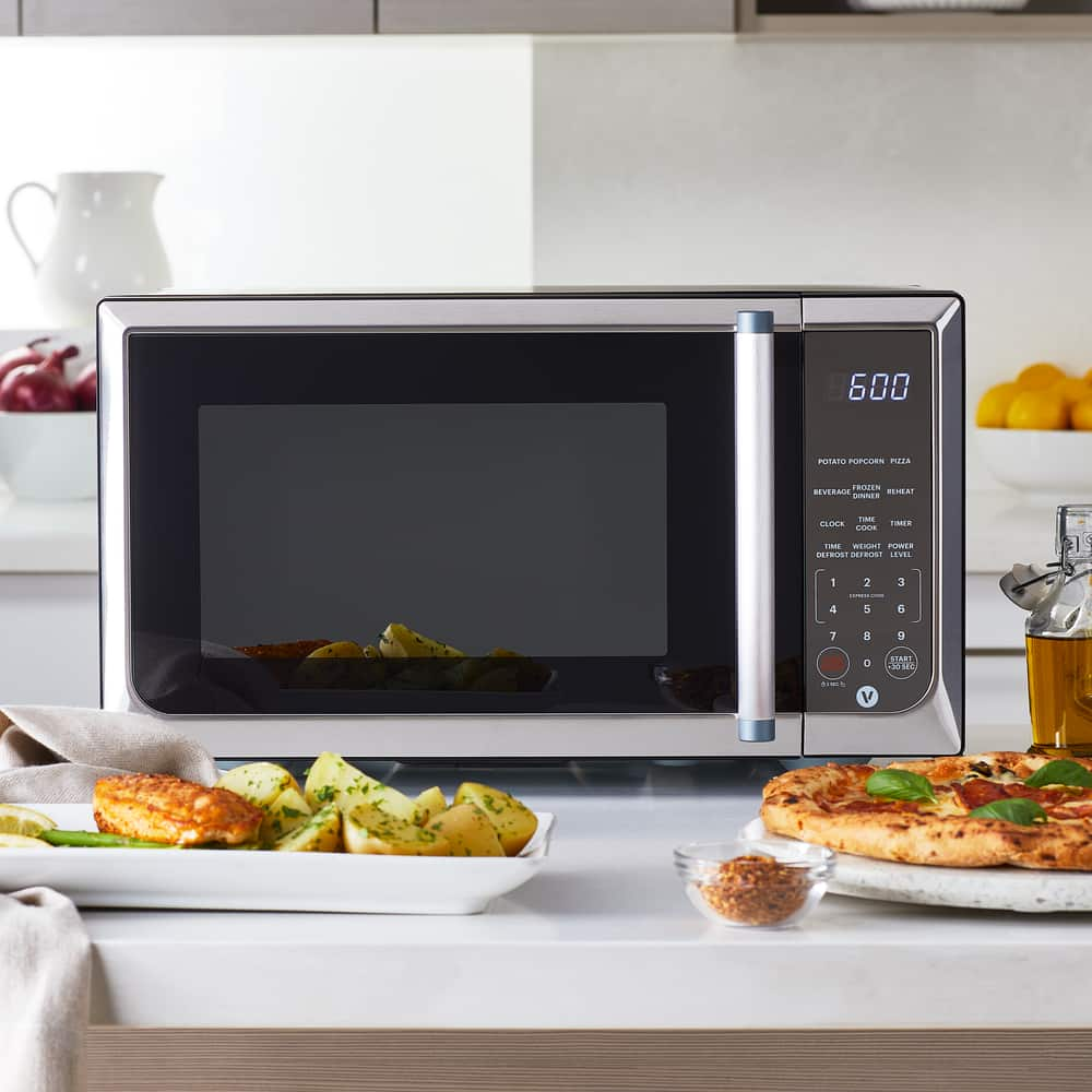 Vida by PADERNO 0.9 cu.ft Stainless Steel Microwave | Canadian Tire