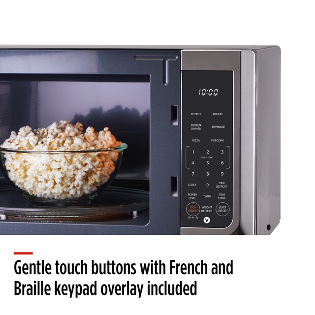 Vida by PADERNO 1.1 cu.ft Stainless Steel Microwave Canadian Tire