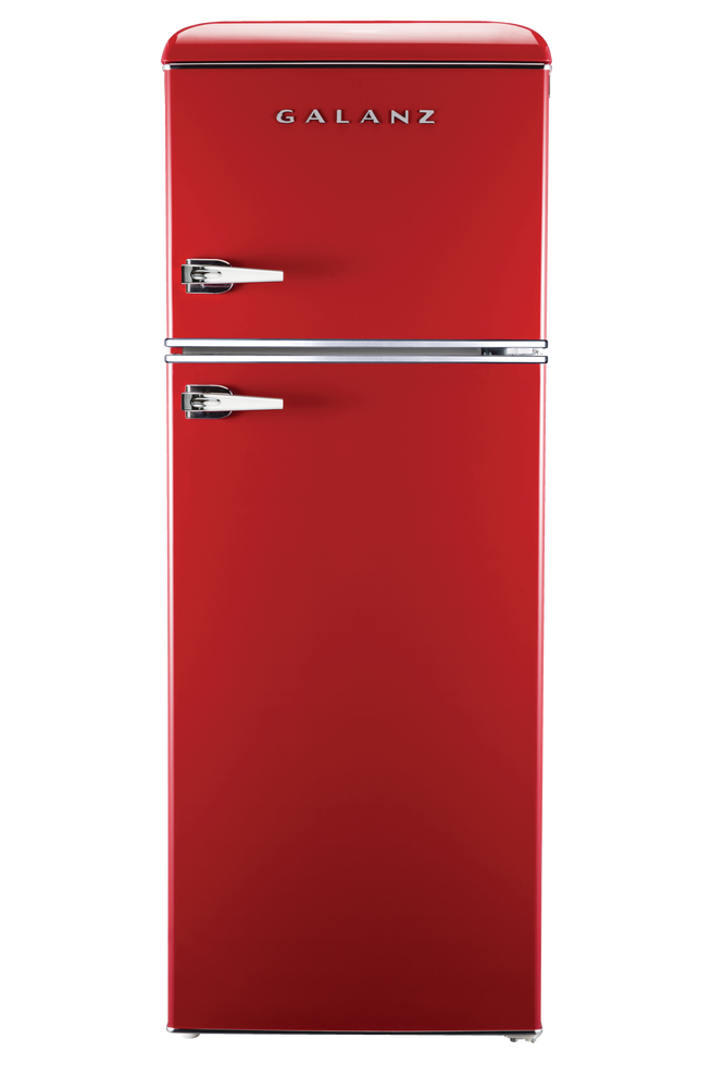 galanz red refrigerator 7.6