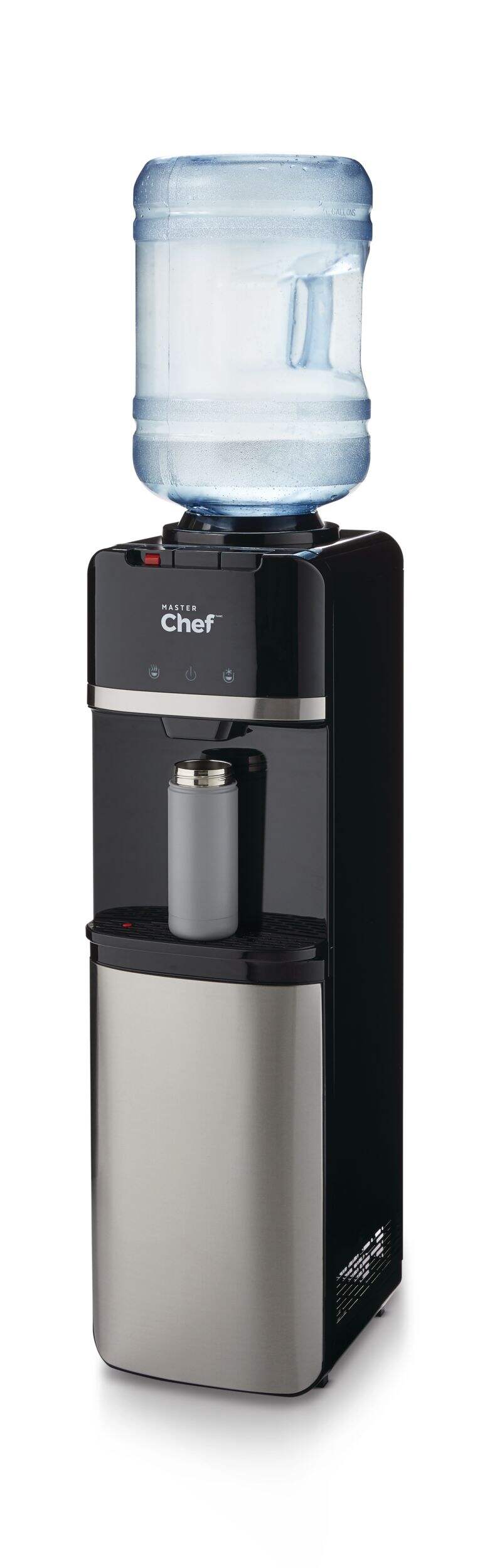MASTER Chef Top Load Water Cooler/Dispenser, 3 Temperatures, Assorted