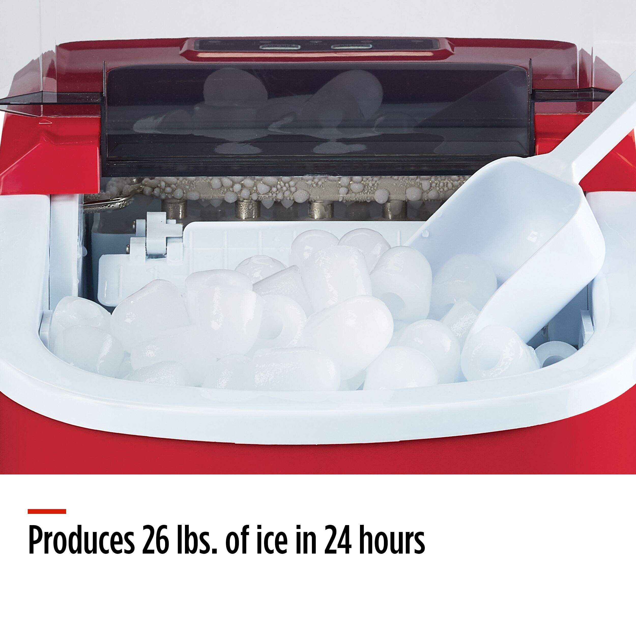 Master Chef Ice Maker, Red Canadian Tire
