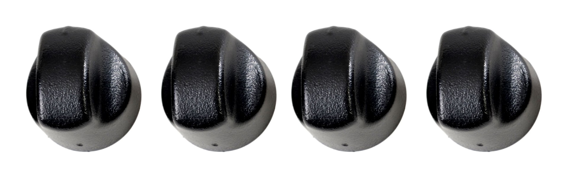 Broan Nutone Replacement Range Hood Knobs, 4pcs, Plastic, Black