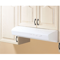 Broan Allure 1 Range Hood Front_Angled_Left