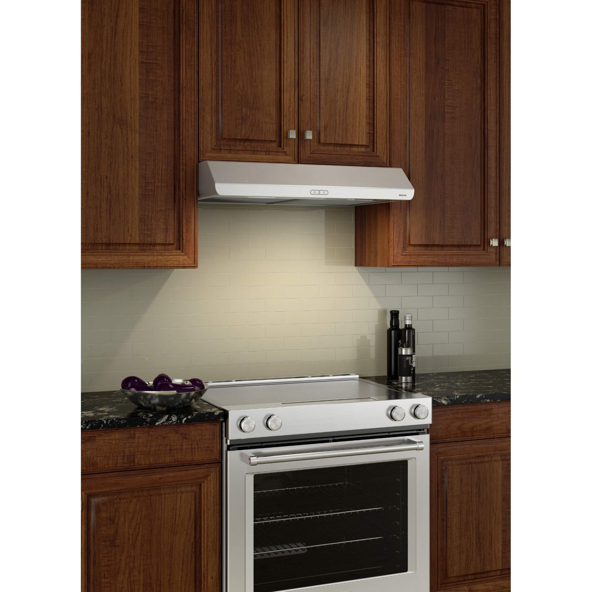 Broan BKSH130SS SAHALE Series Stainless Steel Under Range Hood
