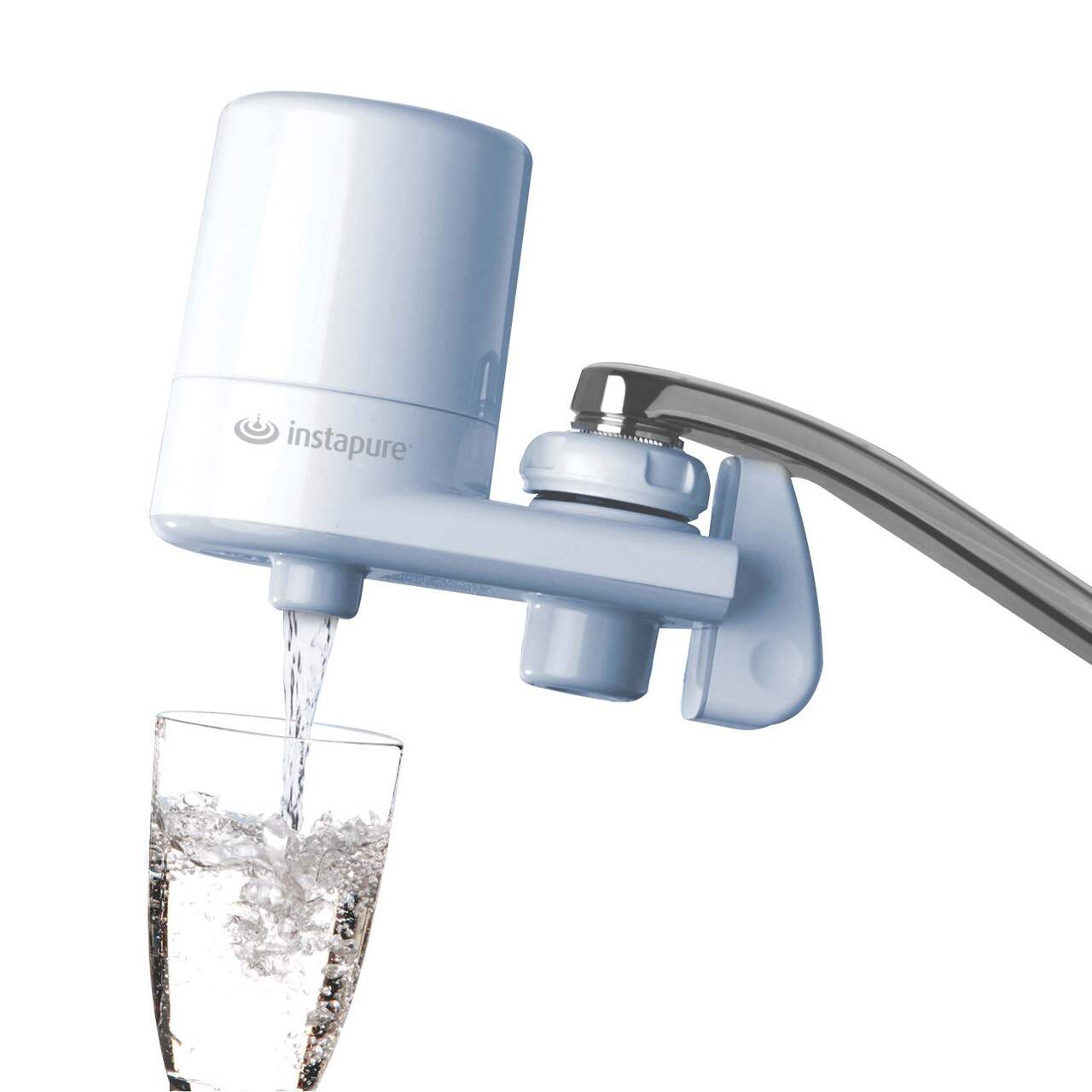Système de filtration d'eau sur robinet Brita, fini chromé Système