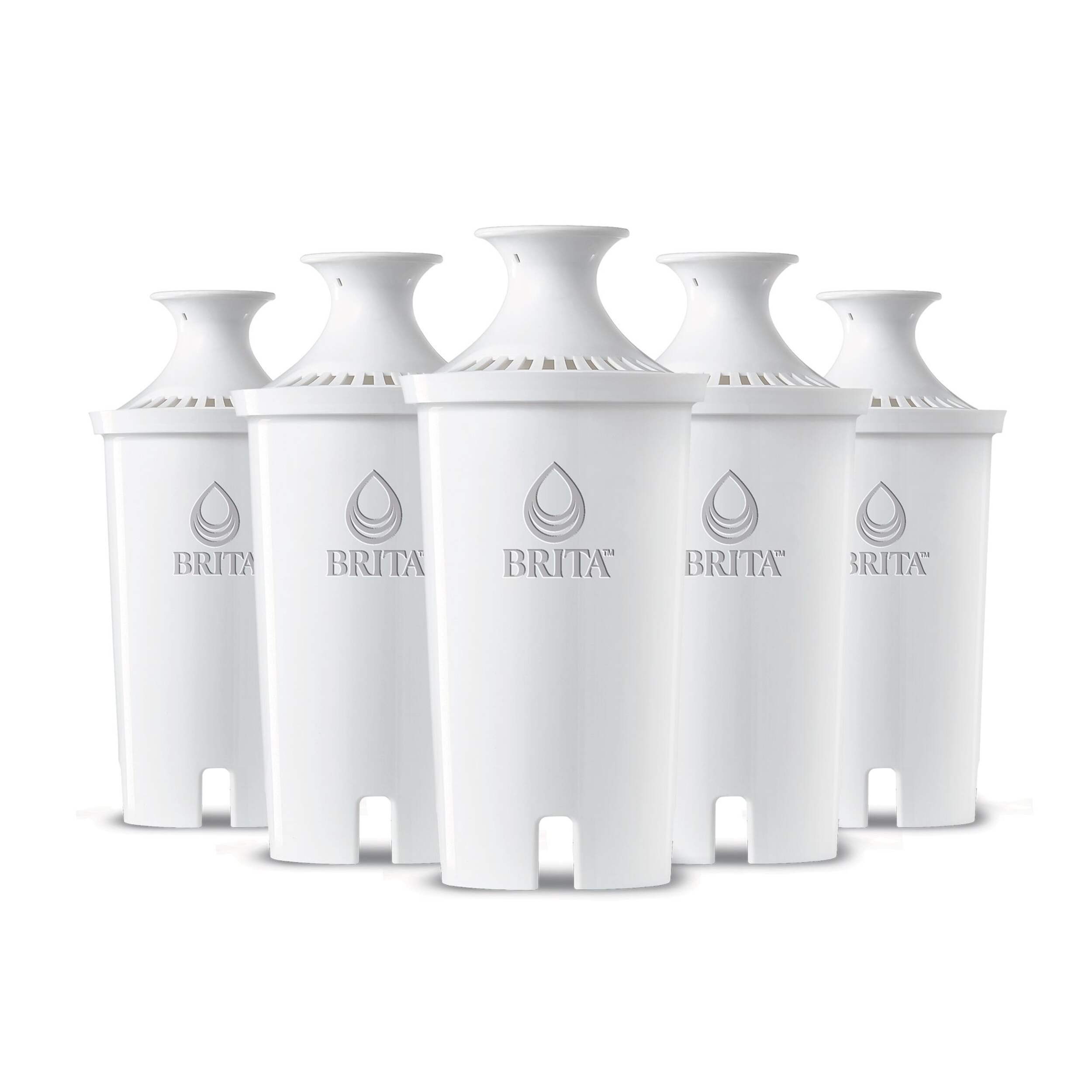 Brita® Advanced Water Pitcher Replacement Filter, BPA Free, 5-pk Front_Flat