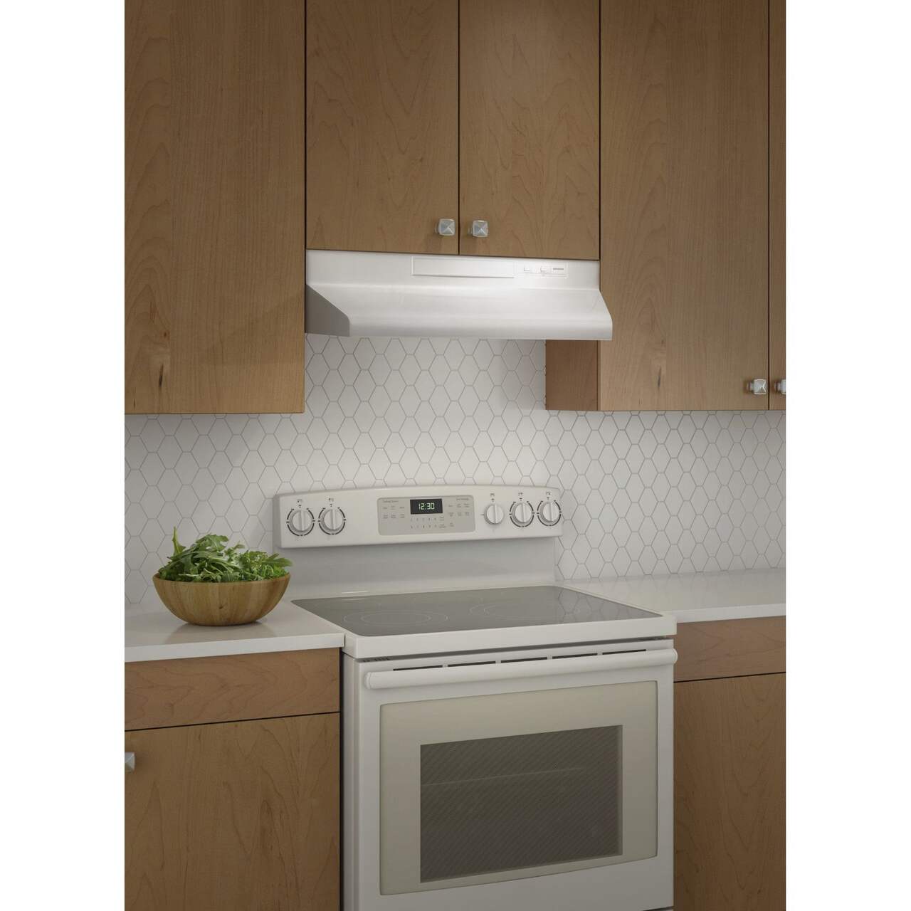 TEN230WW **DISCONTINUED** Broan® Elite 30-Inch Convertible Under-Cabinet Range  Hood, White