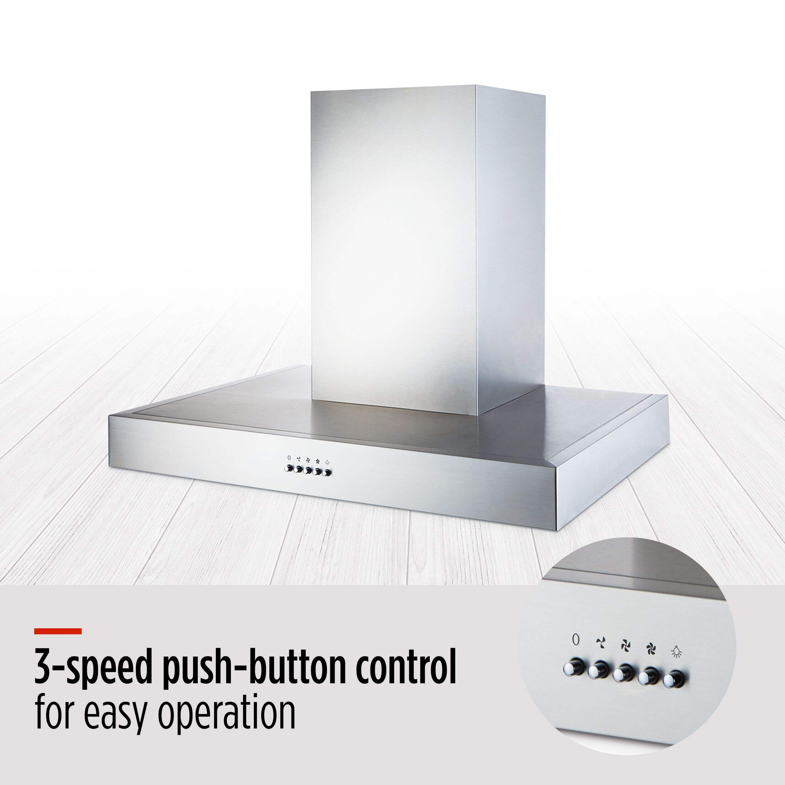 MASTER Chef Modern TStyle Range Hood Canadian Tire