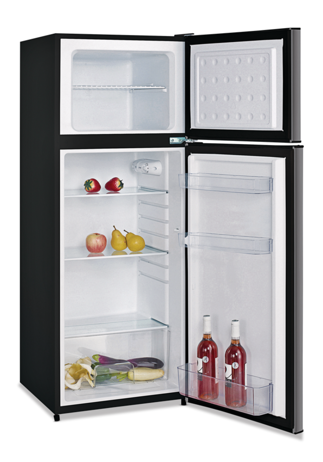 RCA Refrigerator with Manual Defrost, Adjustable Thermostat
