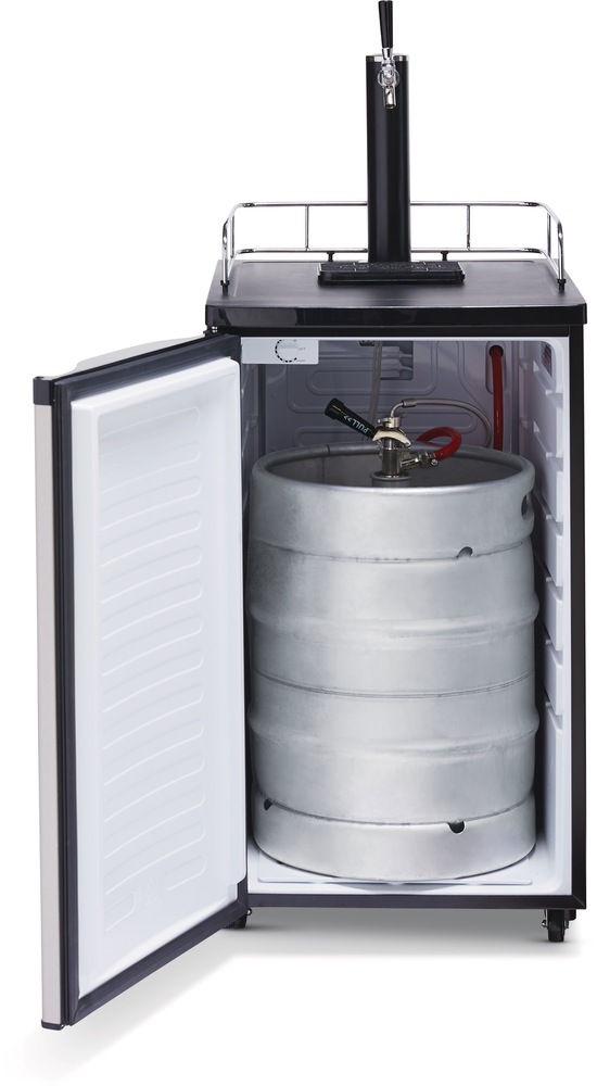 kegerator freezing beer
