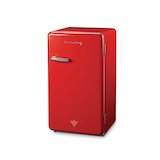 MASTER Chef Compact Retro Refrigerator, Red, 3.3 Cu-Ft Front_Three_Fourths_Angled_Left