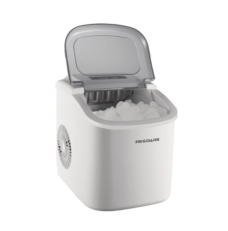Frigidaire Ice Maker with Digital LED Panel, 26lb Ice in 24 hrs, Ready