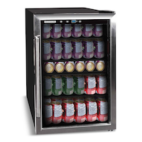 Réfrigérateur à boissons, capacité de 126 canettes Front_Three_Fourths_Angled_Right