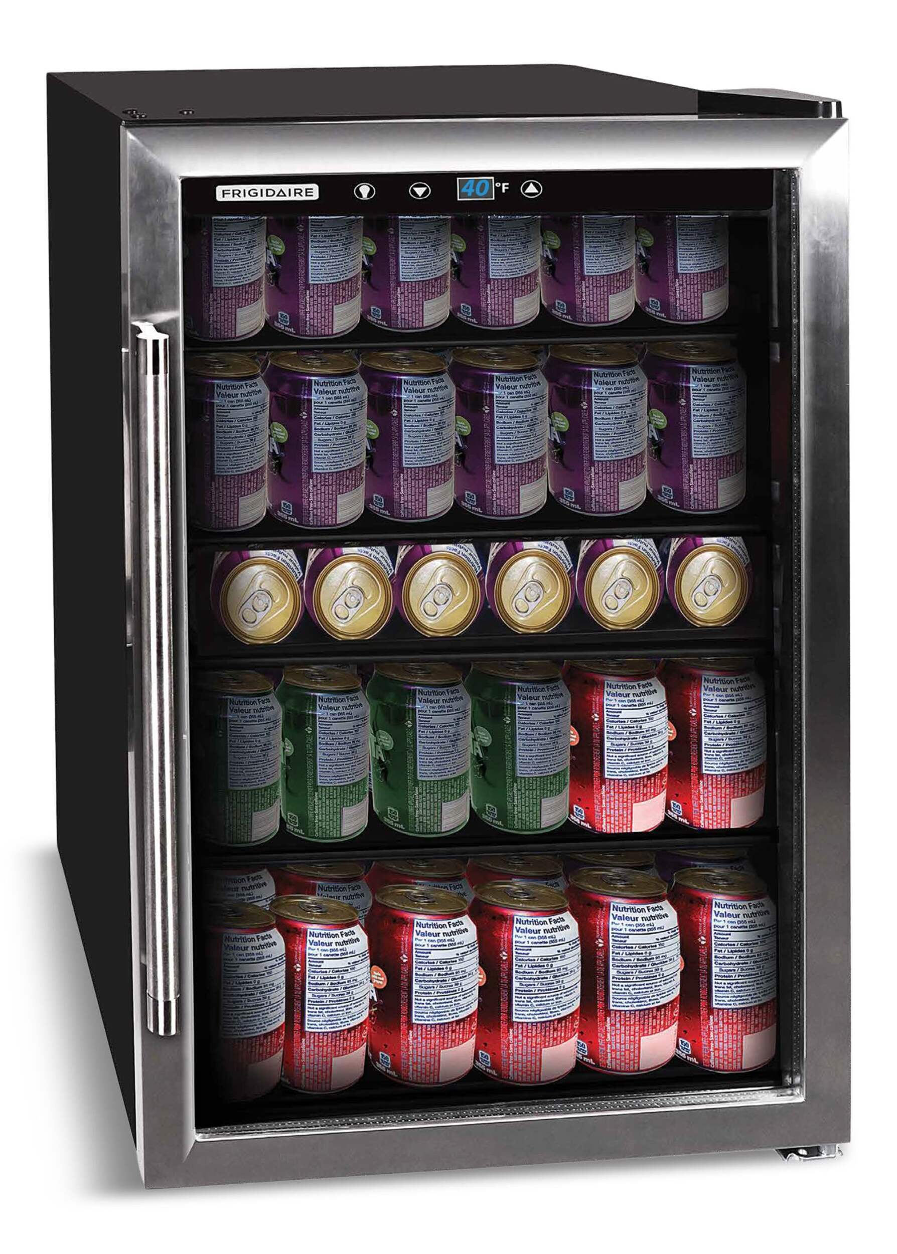 Réfrigérateur à boissons, capacité de 126 canettes Front_Three_Fourths_Angled_Right