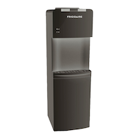 Frigidaire Top Load Hot & Cold Water Cooler/Dispenser, Black Front_Three_Fourths_Angled_Right