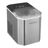 Frigidaire Stainless Steel Countertop Ice Maker with LED Display, 2.3-qt, Silver Front_Three_Fourths_Angled_Right