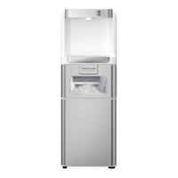 Frigidaire Top Load Hot & Cold Water Cooler with Built-In Ice Maker, Stainless Steel Front_Flat