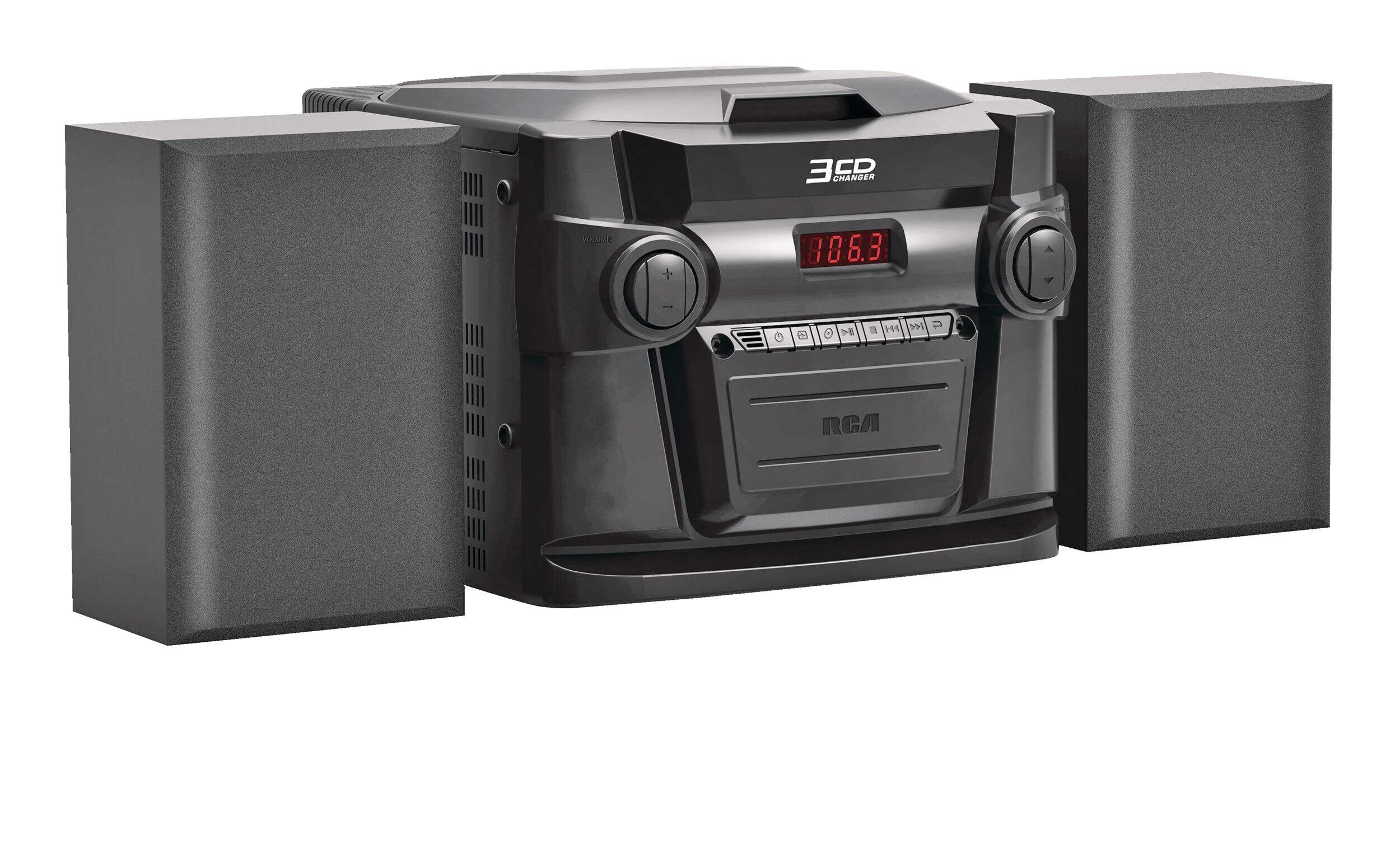 Lecteur 3 CD RCA Front_Three_Fourths_Angled_Right