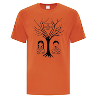 Orange Shirt Society: Every Child Matters T-Shirt, French, Medium Front_Flat