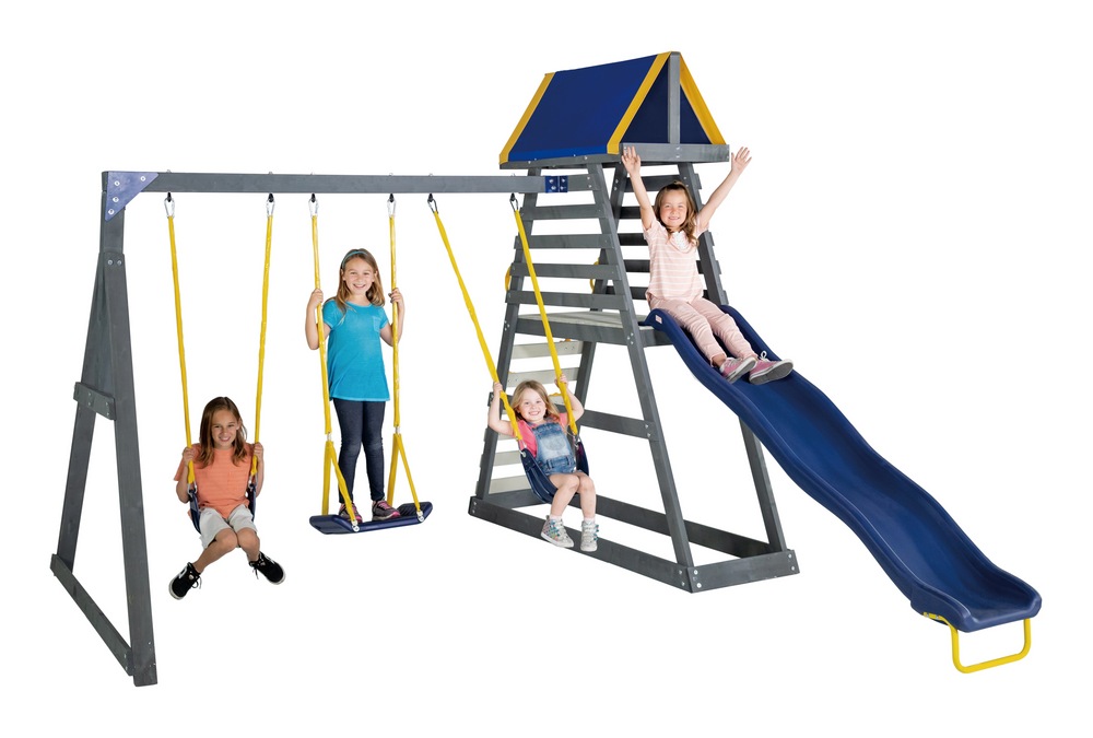 Mill Creek Canyon Wooden Swing Set Canadian Tire