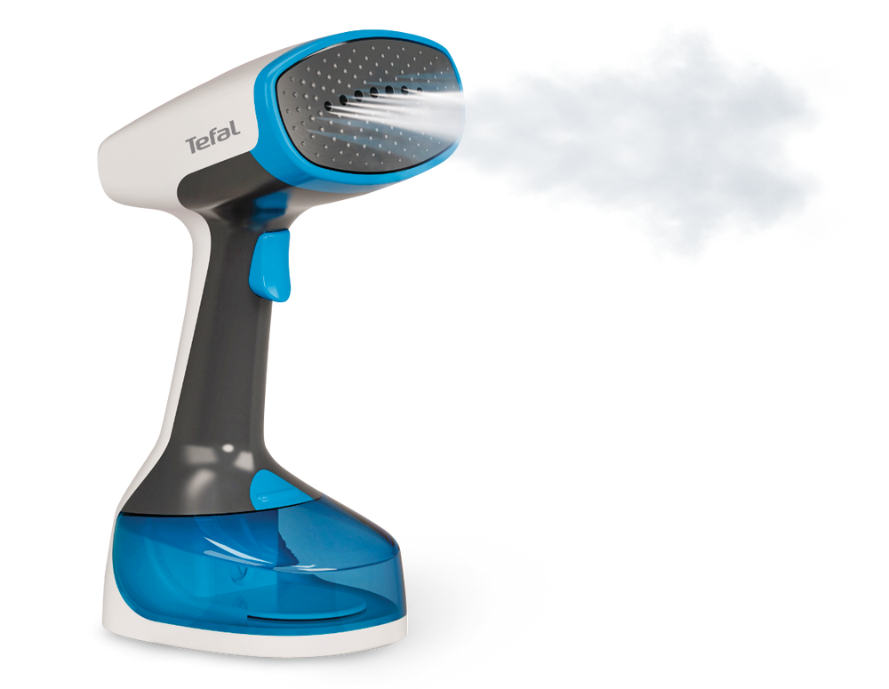 TFal 1110W Handheld Clothes Steamer, 5 Minutes of Continuous Steam, 45