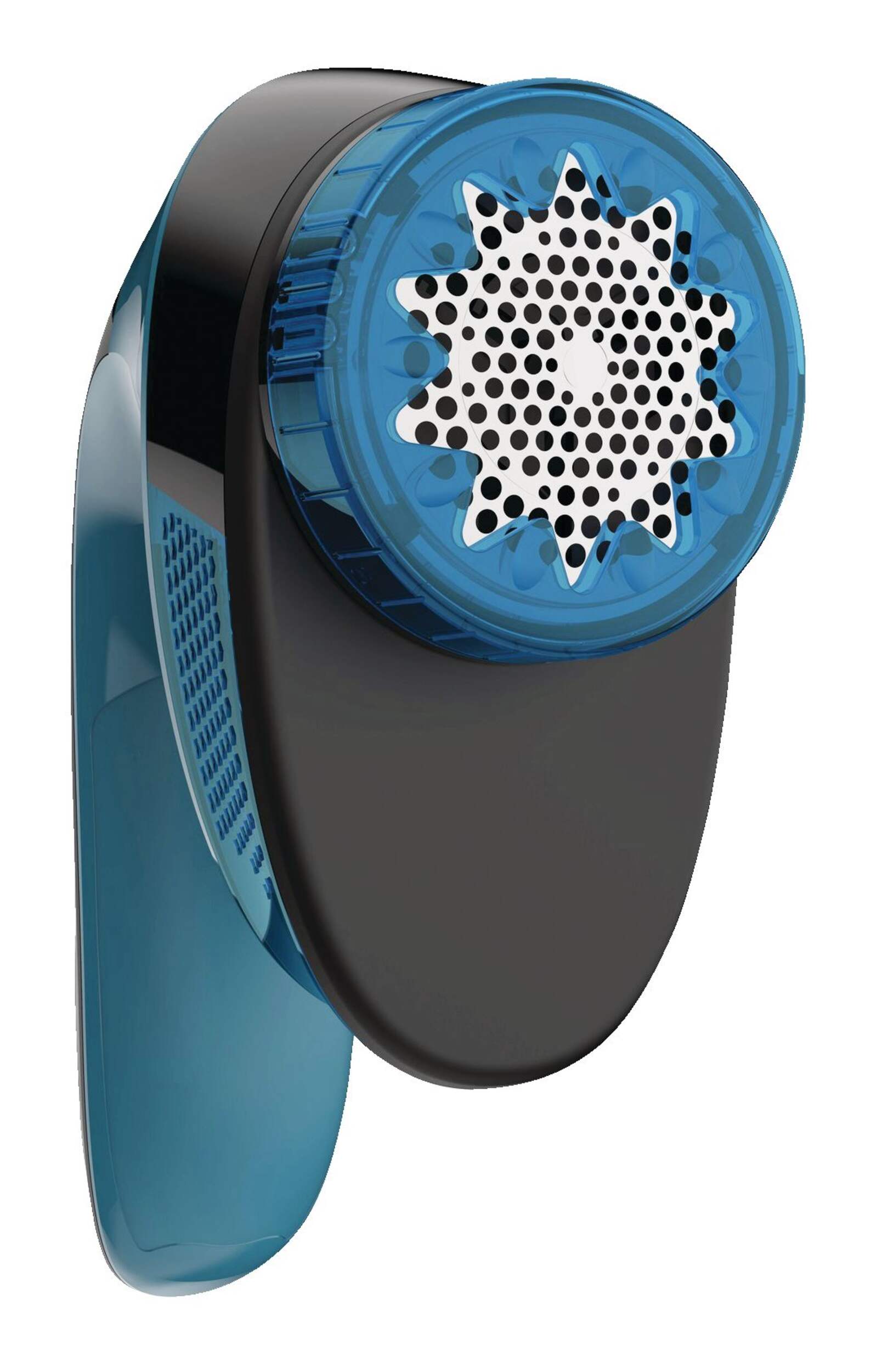 T-fal Fabric Shaver/Depiller, Blue Front_Three_Fourths_Angled_Right