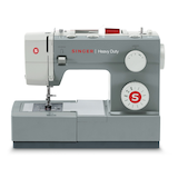 Singer 4411 Heavy Duty Sewing Machine with 11 Stitches and Auto Buttonhole, Accessories and Dust Cover Included Front_Elevated