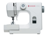 Machine à remmailler/coudre Singer M1000 avec 4&nbsp;coutures, accessoires inclus Front_Flat