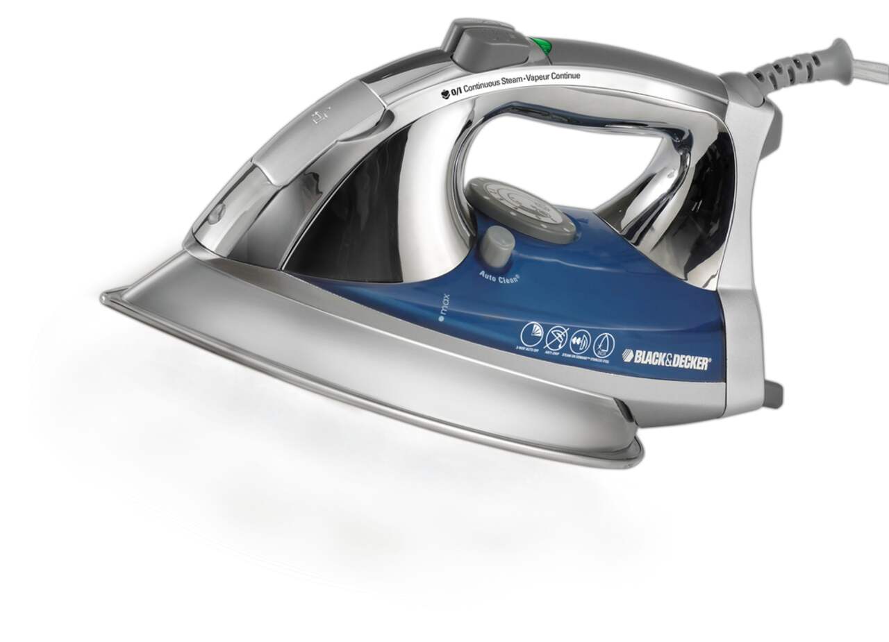 Black Decker All Temperature Steam Iron